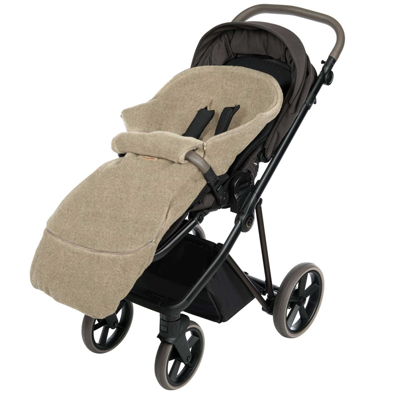 Fußsack Maxi Wool, Brown