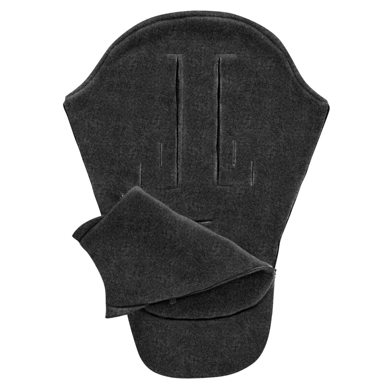 Fußsack Maxi Wool, Athracite