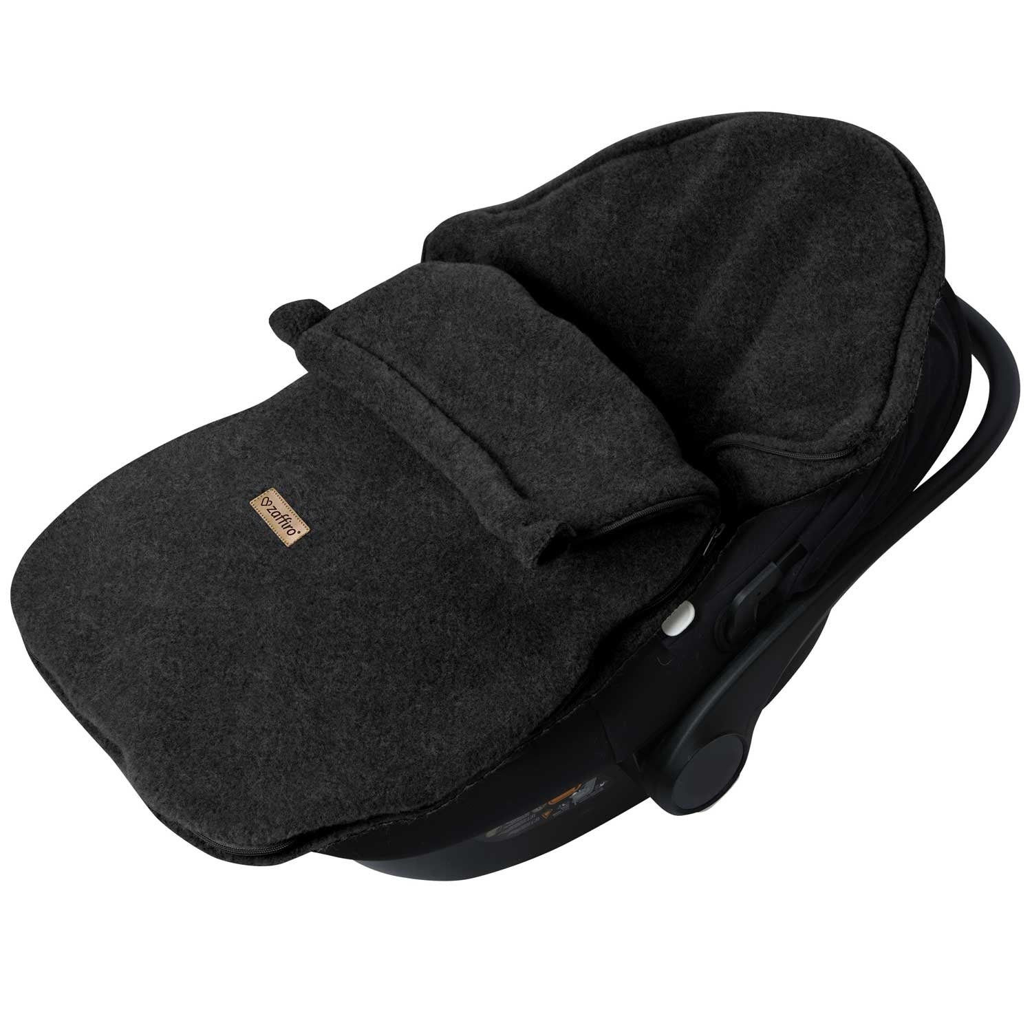 Fußsack Mini Wool, Anthrazite
