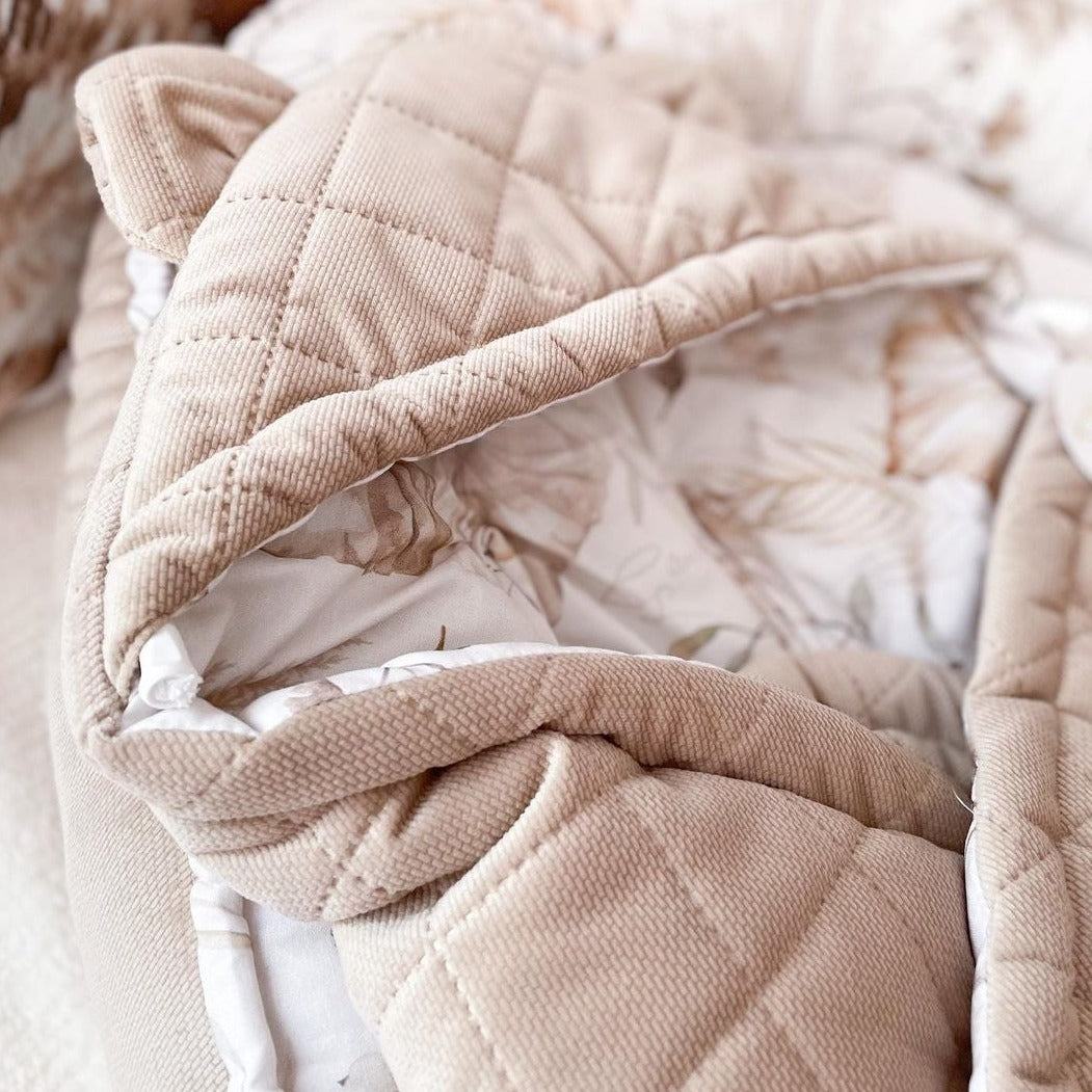 Einschlagdecke für Autositz Boho Beige - Oli&Lola