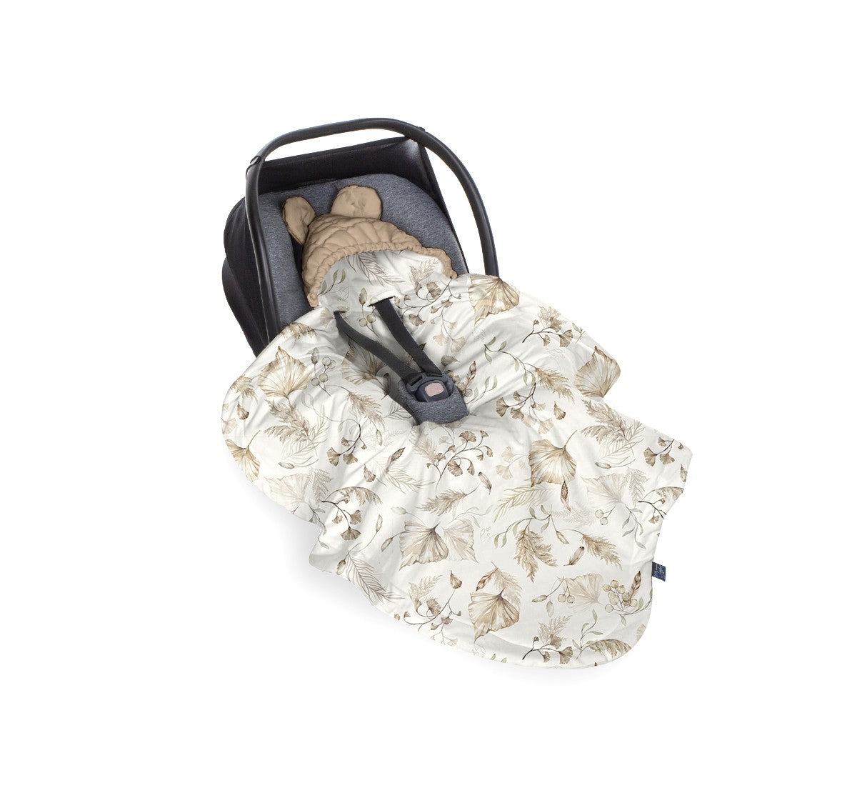 Einschlagdecke für Autositz Boho Beige - Oli&Lola
