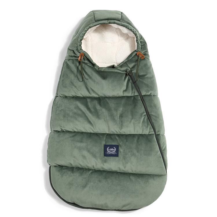 Kinderwagen Fußsack Baby, Khaki - Oli&Lola