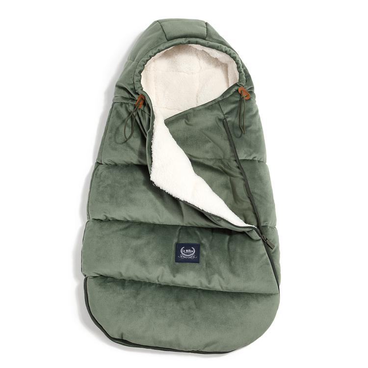 Kinderwagen Fußsack Baby, Khaki - Oli&Lola