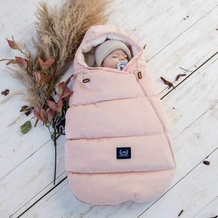 Kinderwagen Fußsack Baby, Powder Pink - Oli&Lola