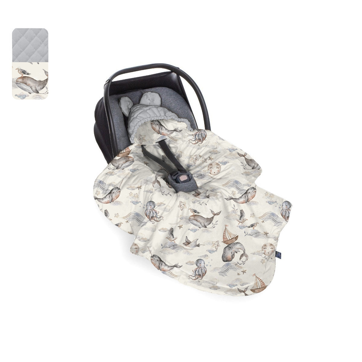Einschlagdecke für Autositz Magic Sea