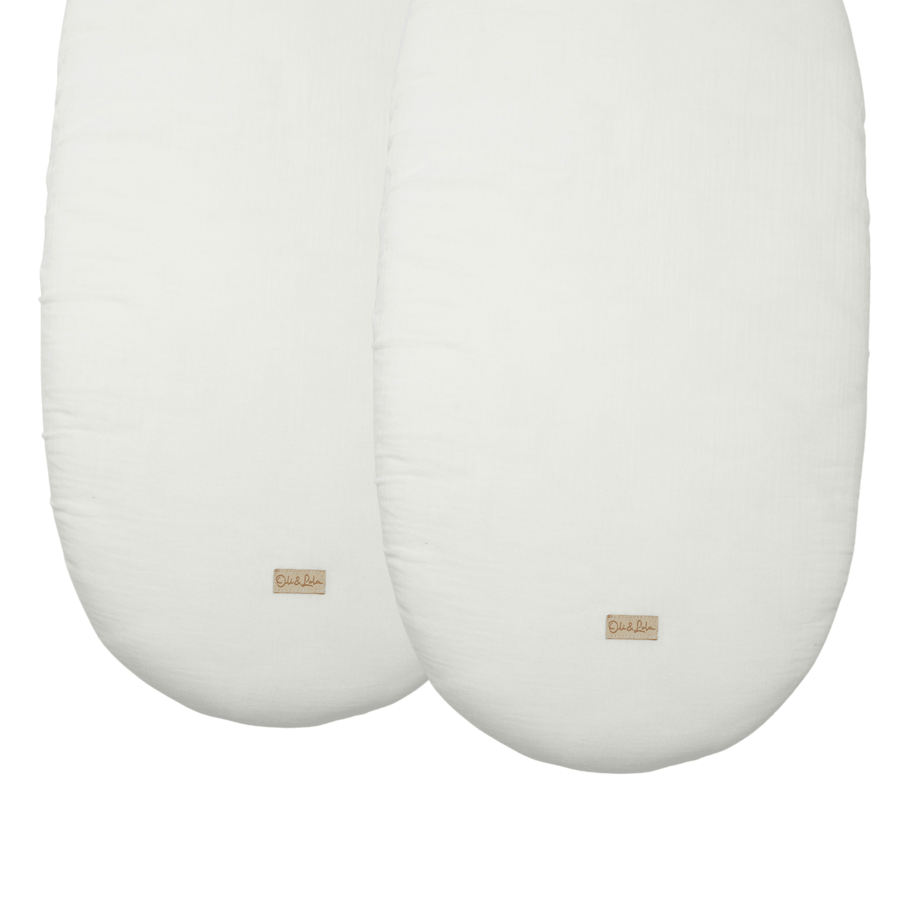 Musselin Spannbettlaken, 2-er Set