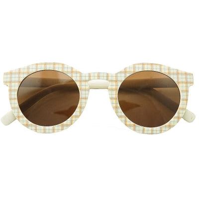 Polarisierte Babysonnenbrille Plaid Pattern - Oli&Lola