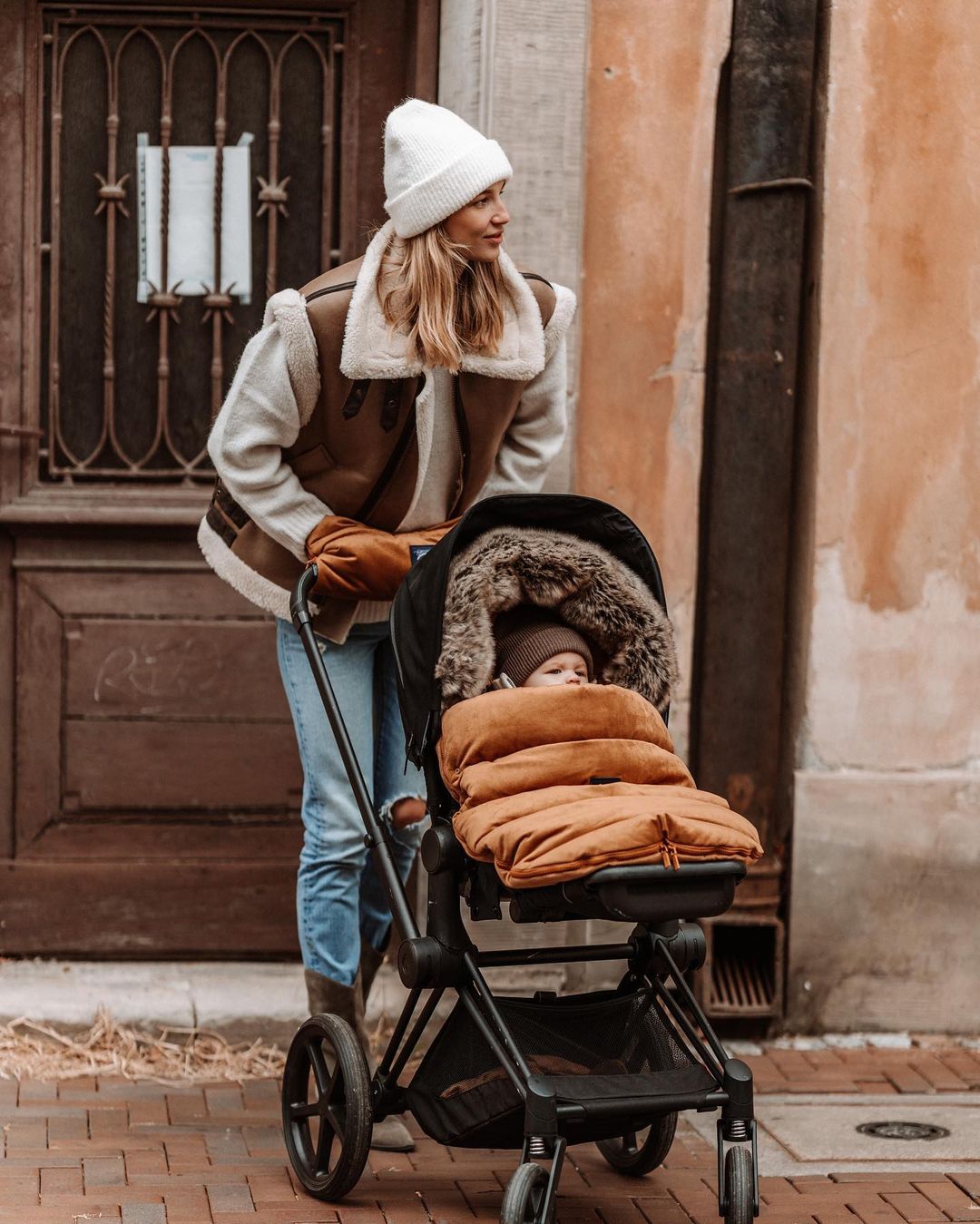 Kinderwagen Fußsack Uni, Toffi
