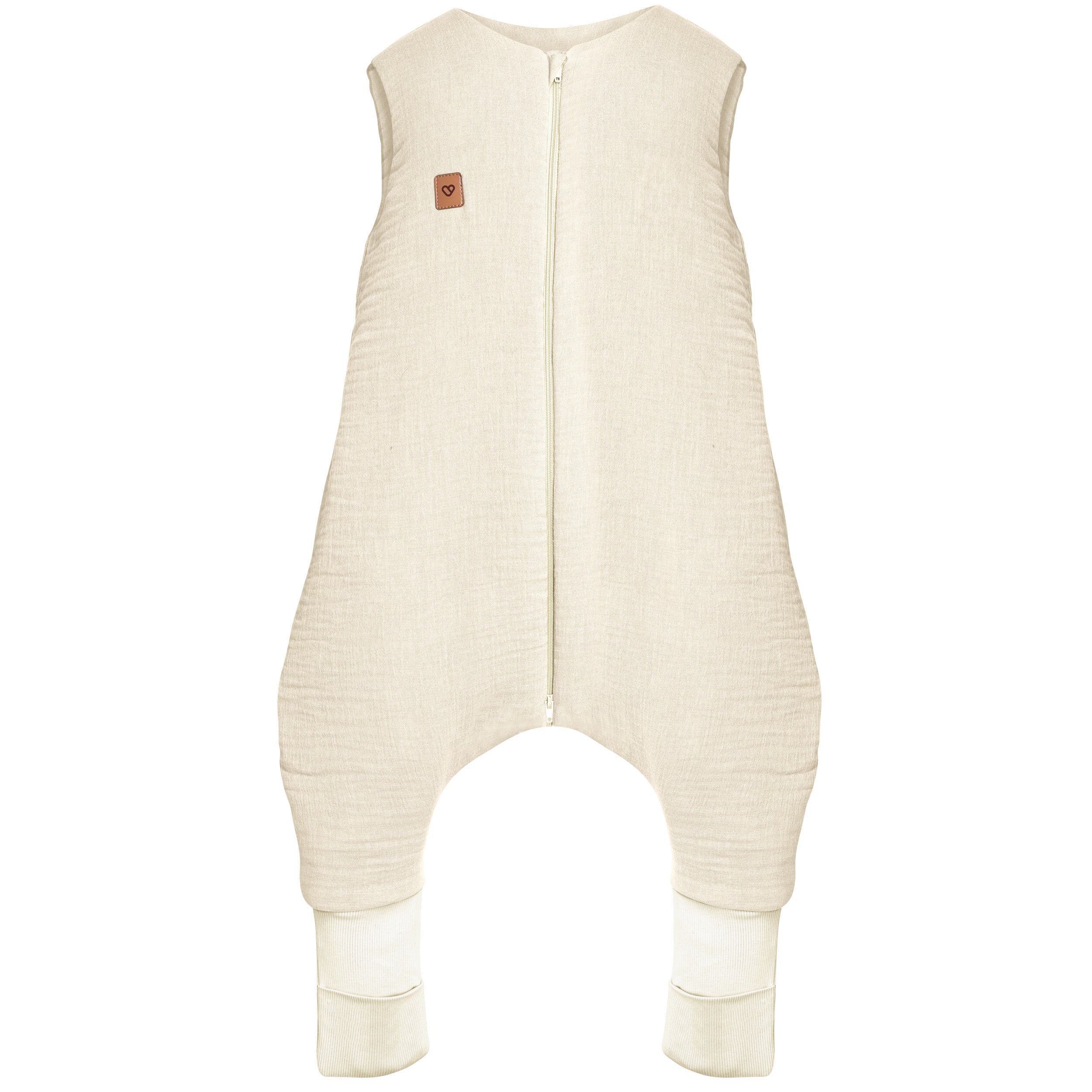 Babyschlafsack mit Beinen aus Musselin – 0,5 TOG