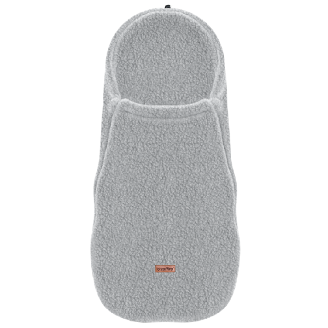 Fußsack Mini Wool Boucle, Grey