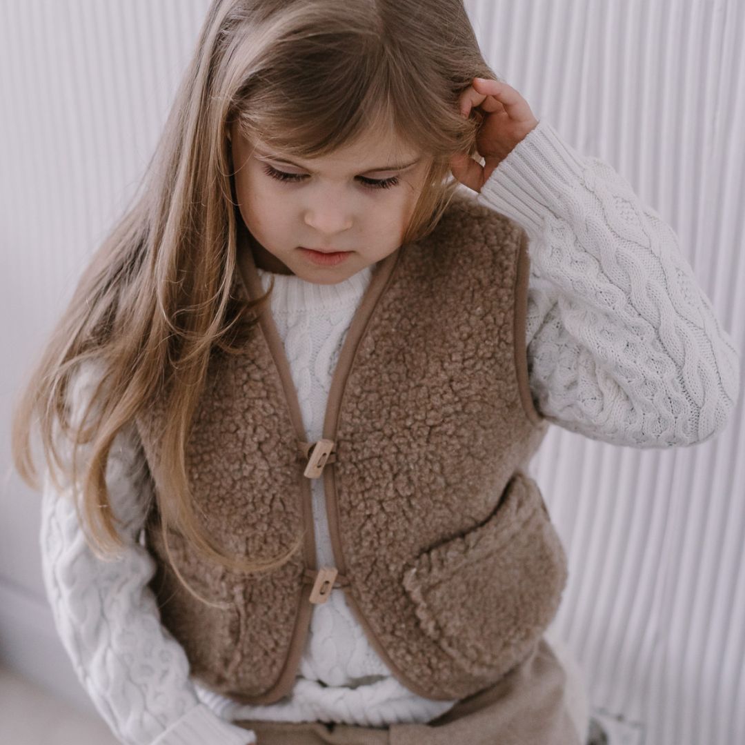 Ärmellose Weste Alpen