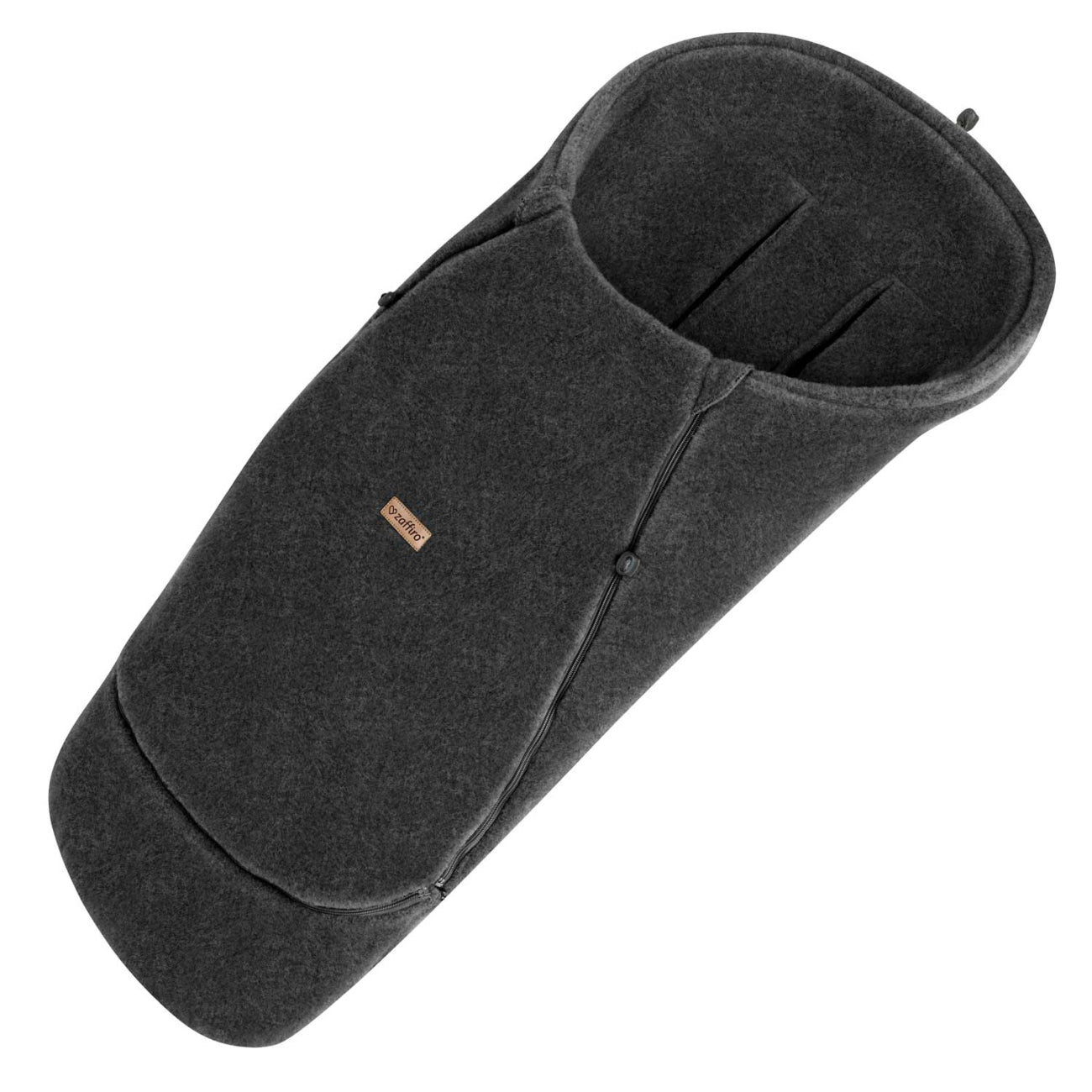 Fußsack Maxi Wool, Athracite