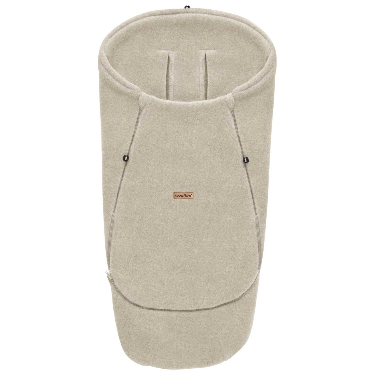 Fußsack Maxi Wool, Beige