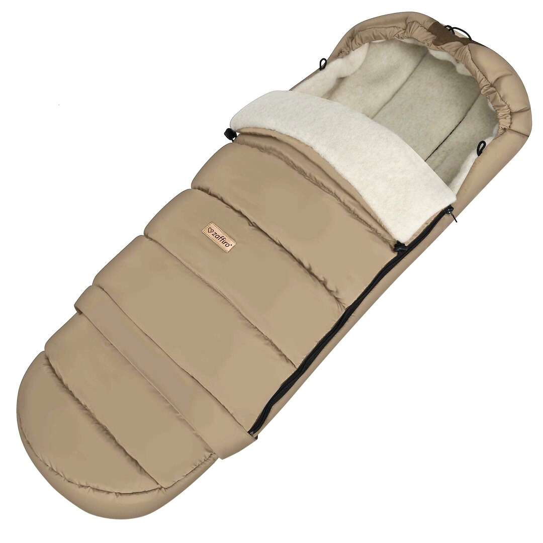 Fußsack iGrow Wool, Latte