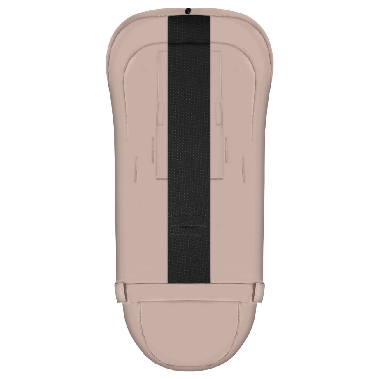 Fußsack iGrow Aspen, Baby Pink – Rückenansicht