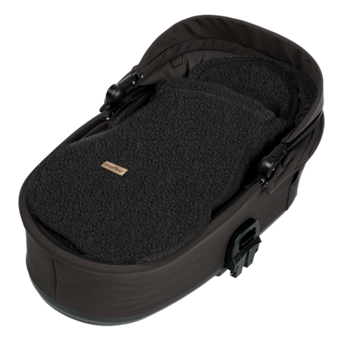 Fußsack Mini Wool Boucle, Anthrazite
