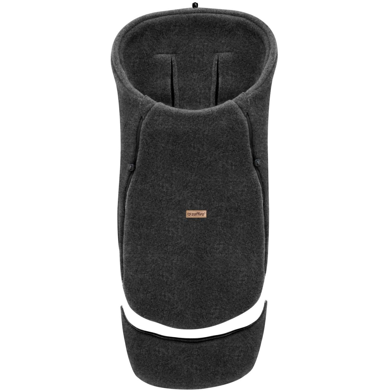 Fußsack Maxi Wool, Athracite