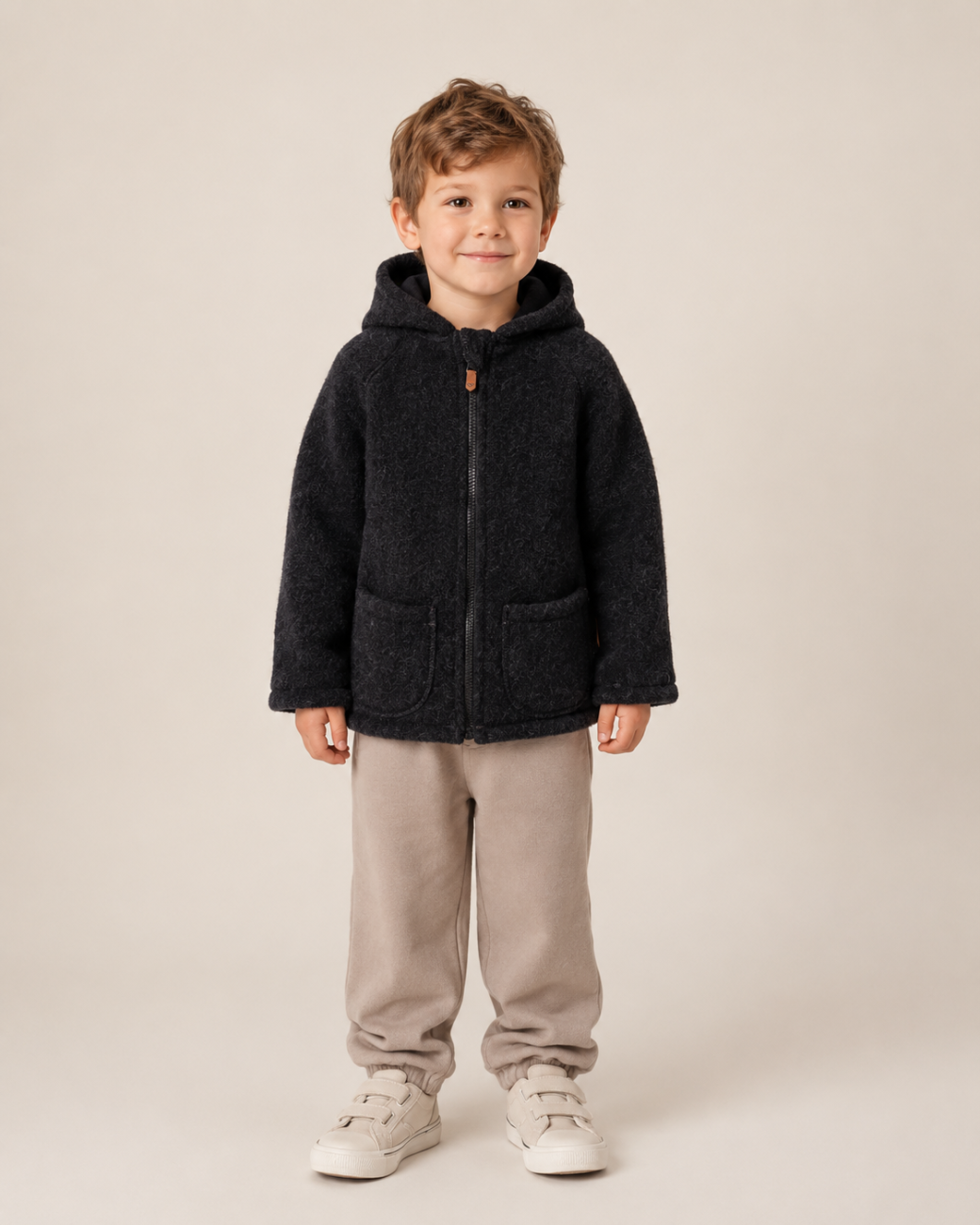 Wolljacke Meri Sierra, Anthracite