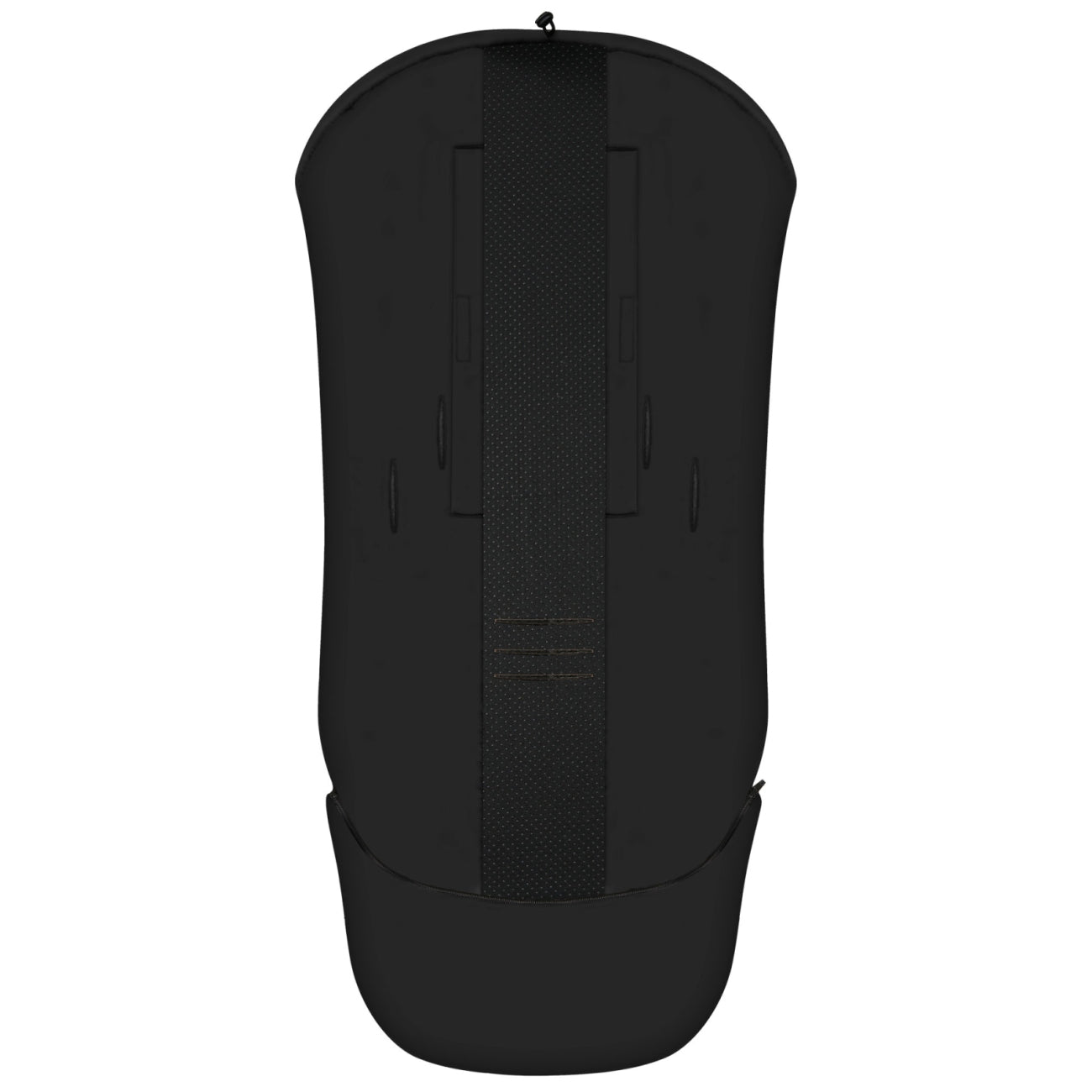 Fußsack EverGrow Aspen, Black – Rückenansicht