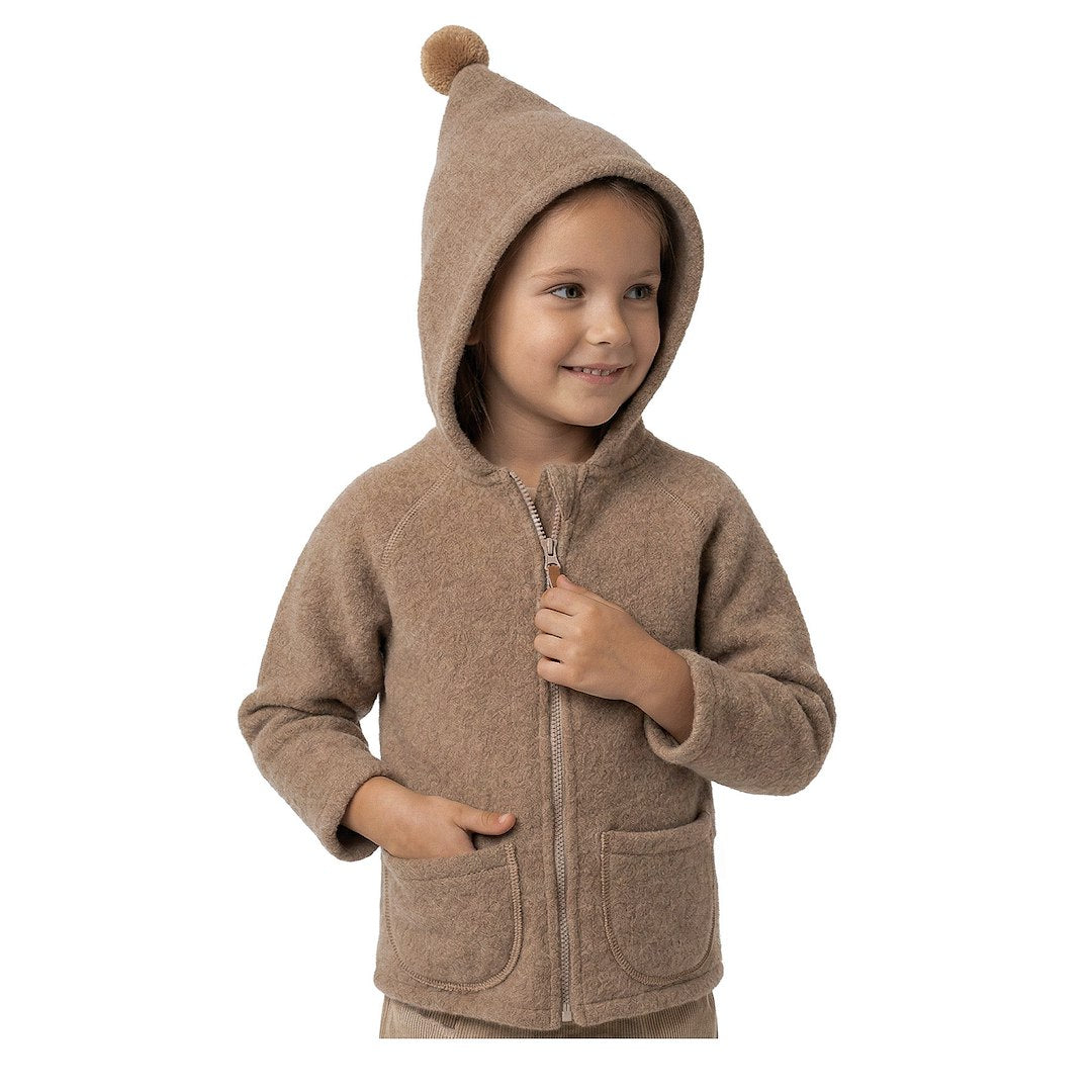 Wolljacke Meri Sierra Braun