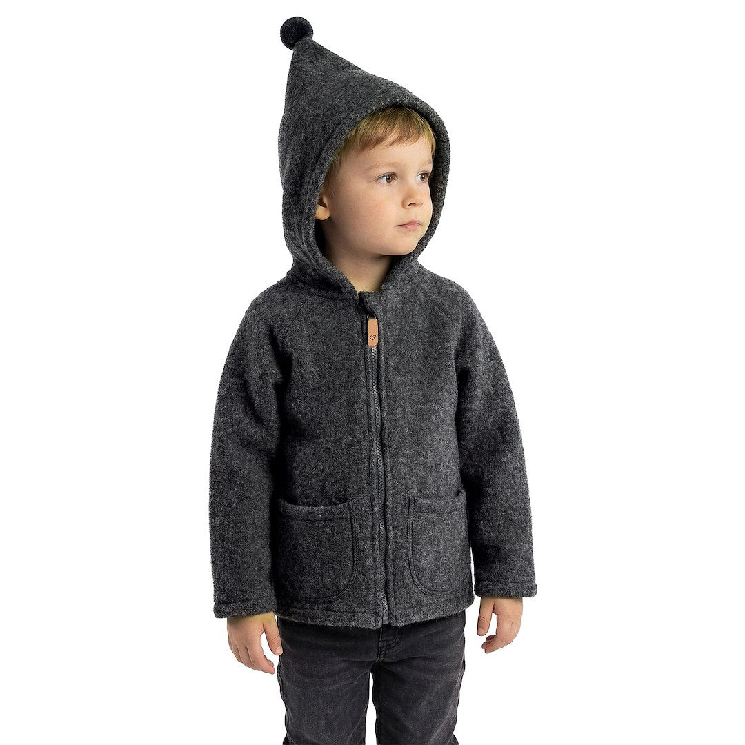 Wolljacke Meri Sierra Anthrazit