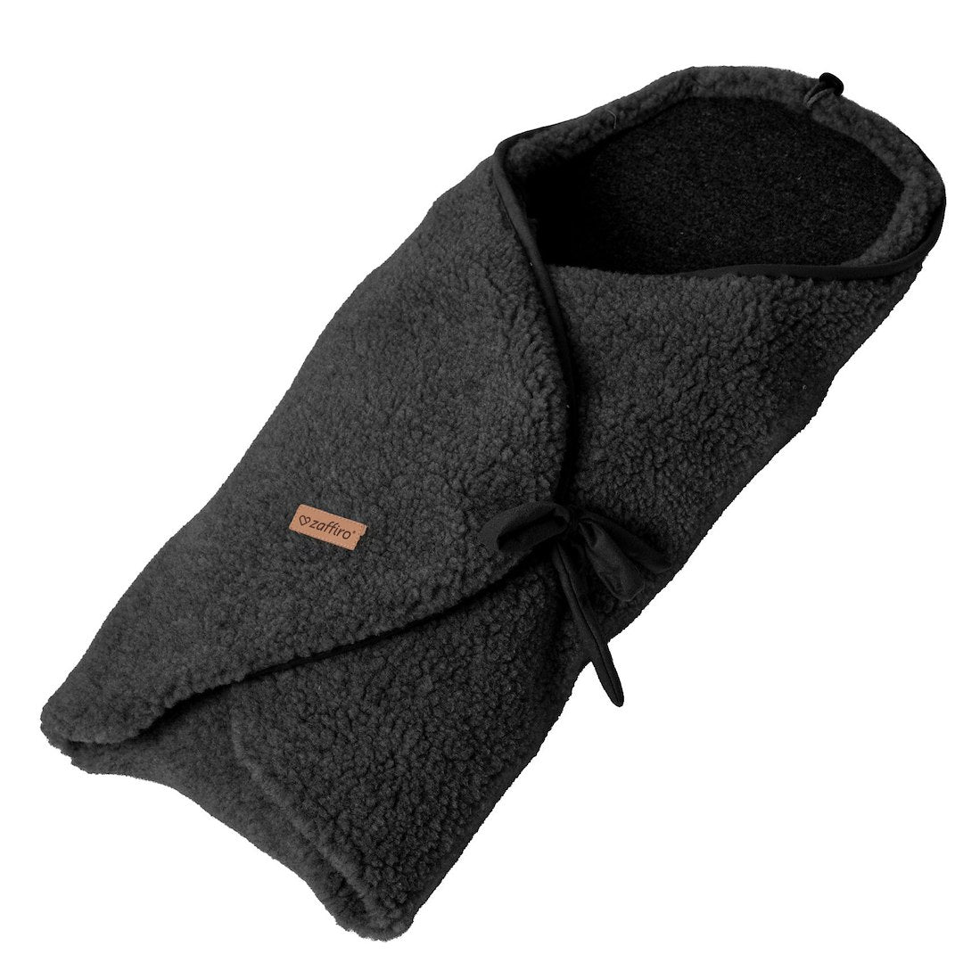 Baby-Wollswaddle Nevada Light anthracite