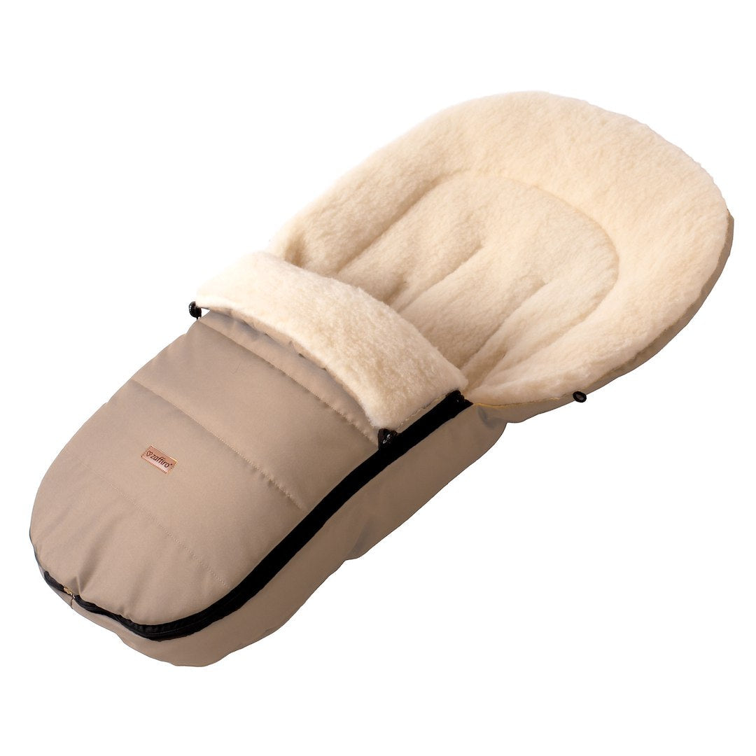 Wollfußsack Classic Nordico beige