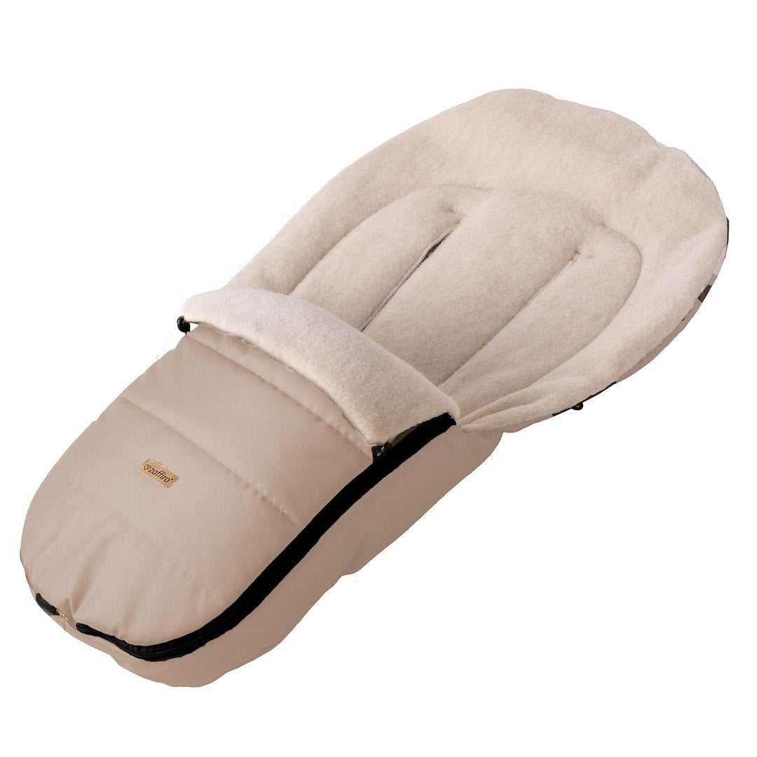 Wollfußsack Classic Scandi beige