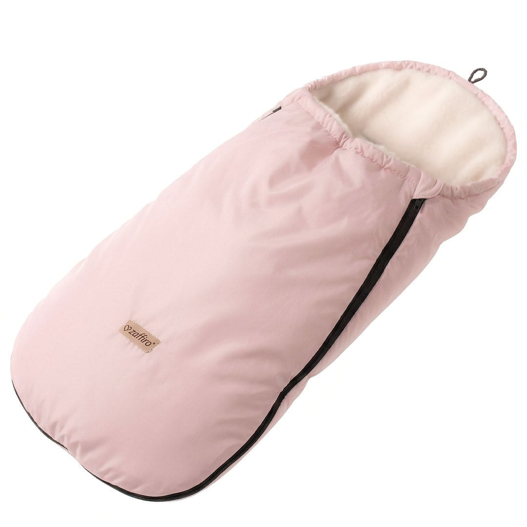Wollfußsack Mini Aspen 0–12 Monate Baby Pink