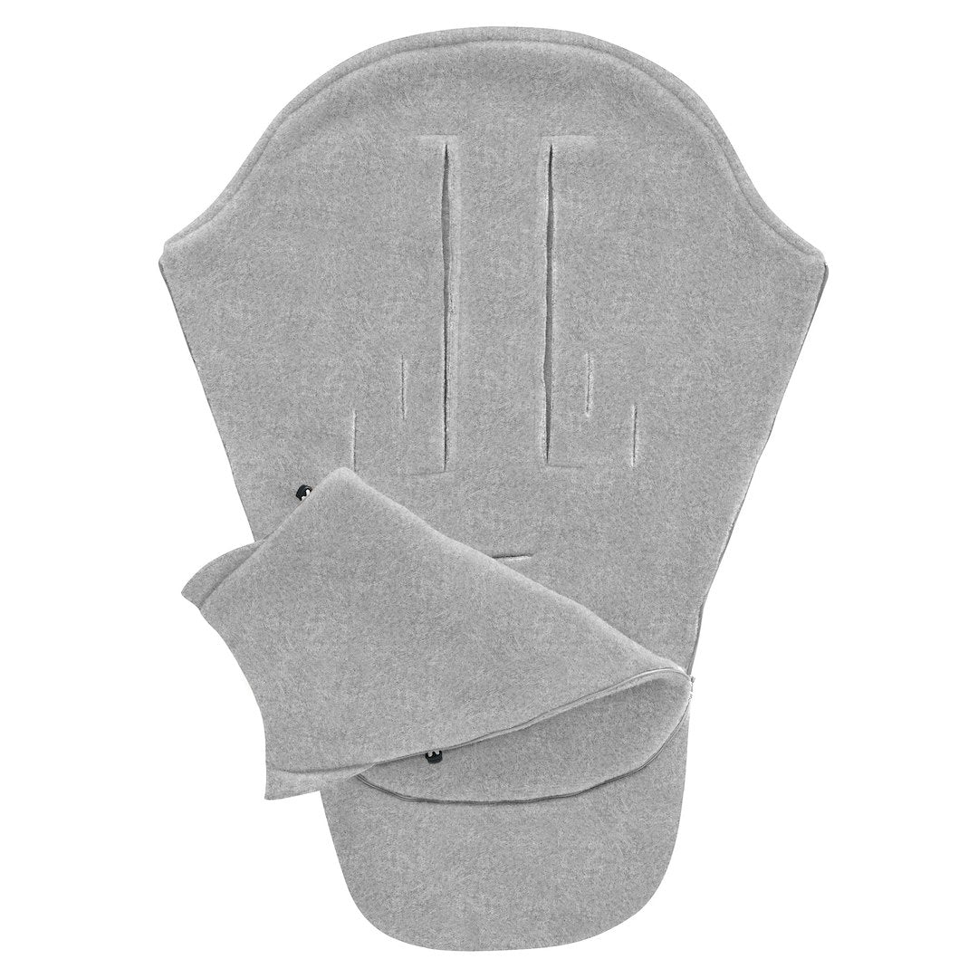 Fußsack Maxi Wool, Grey