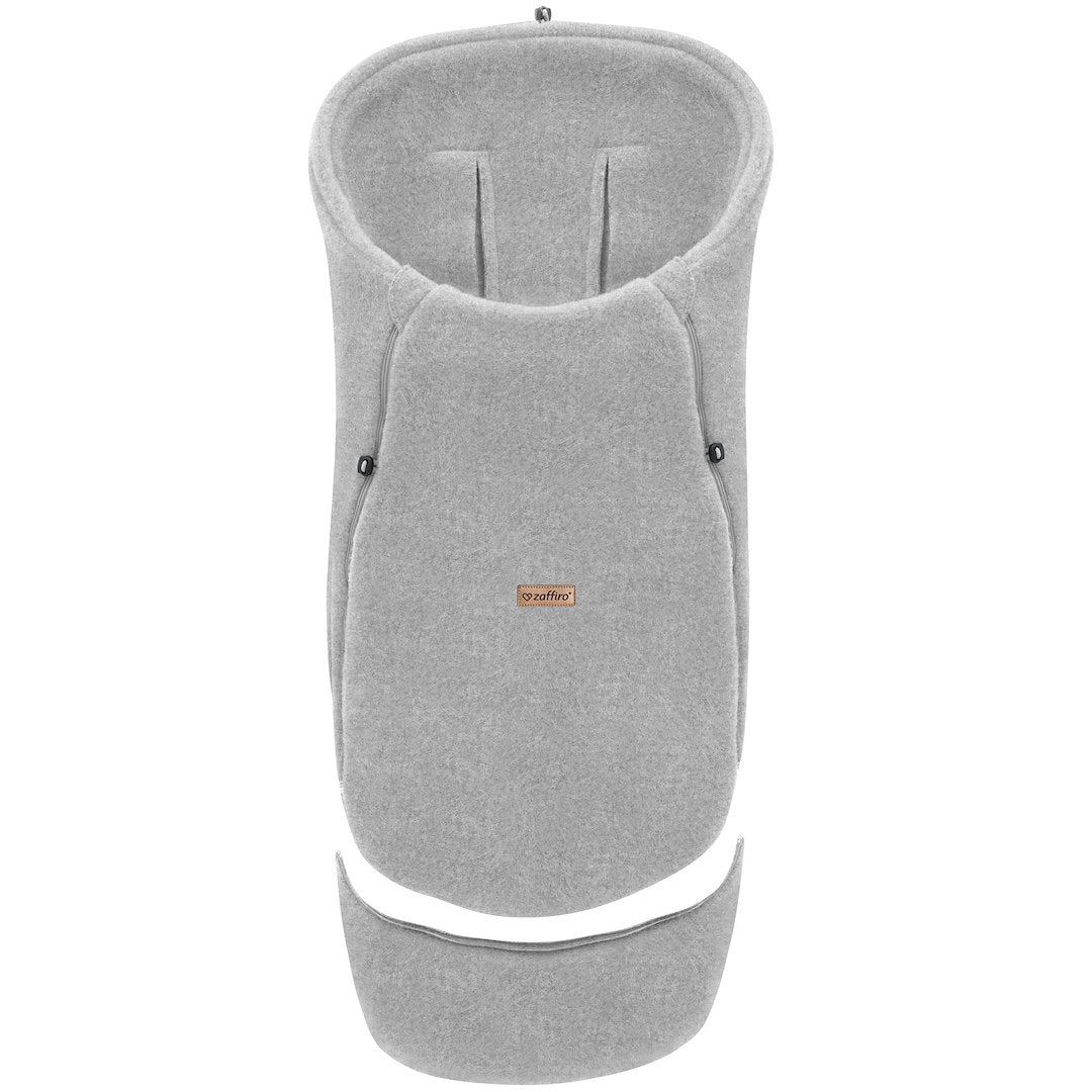 Fußsack Maxi Wool, Grey