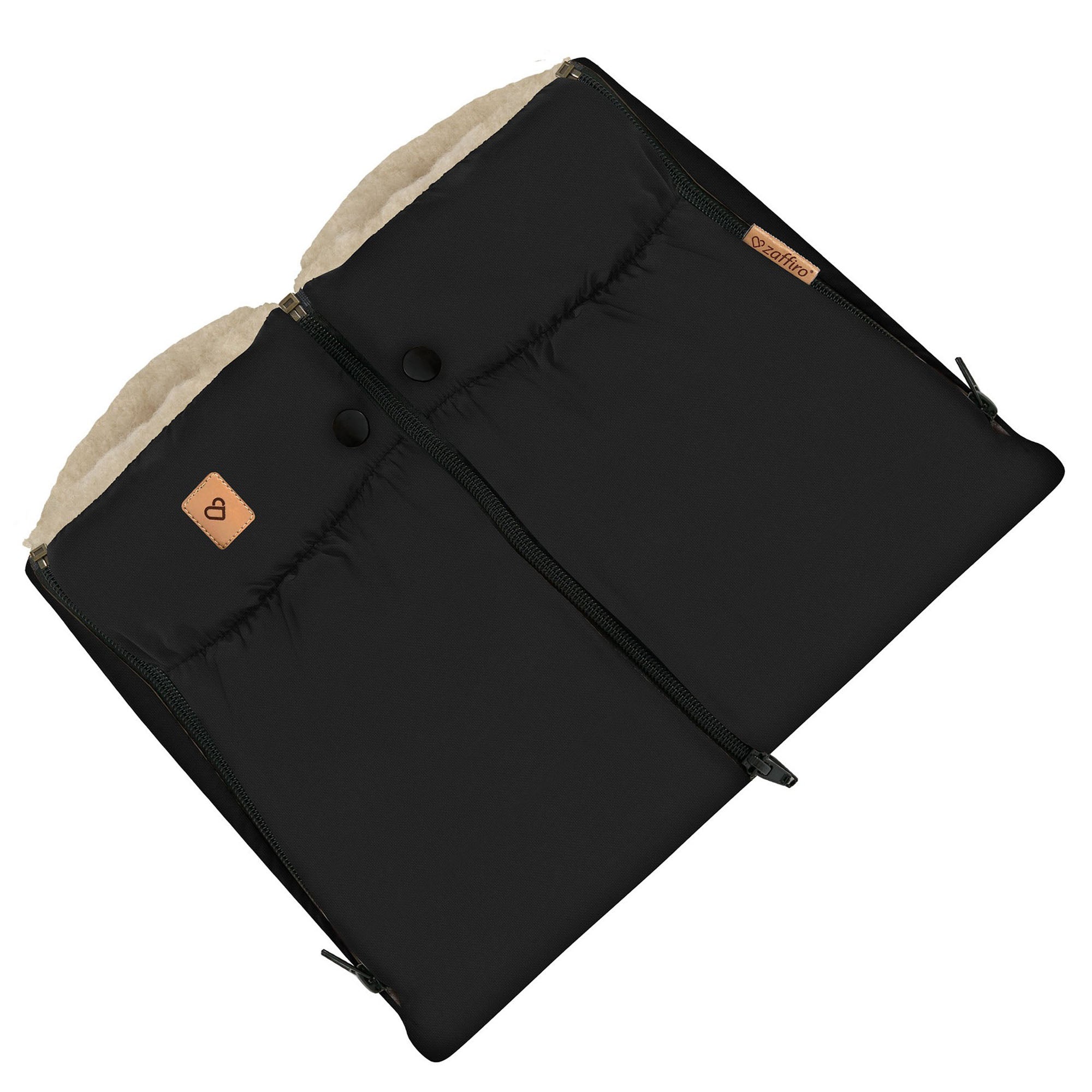 Handwärmer Muffs iGrow Wool Black