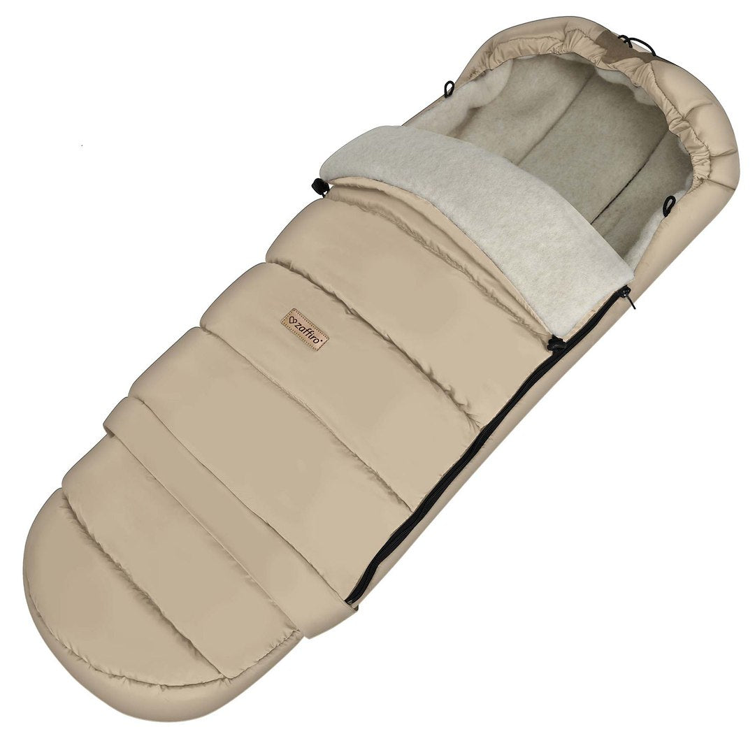 Fußsack iGrow Aspen, Vanilla – Seitenansicht