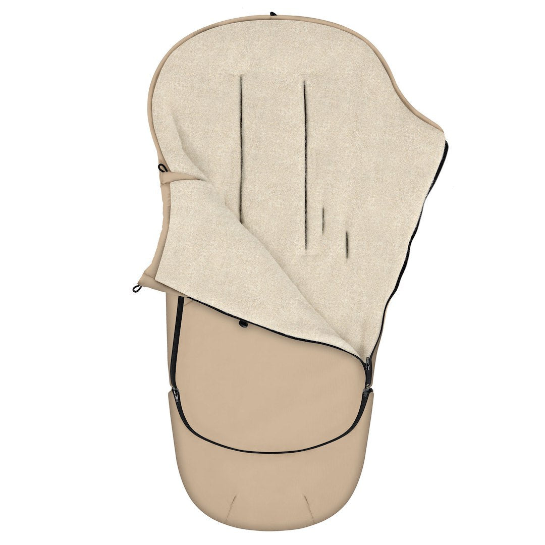 Fußsack EverGrow Aspen, Vanilla – Seitenansicht