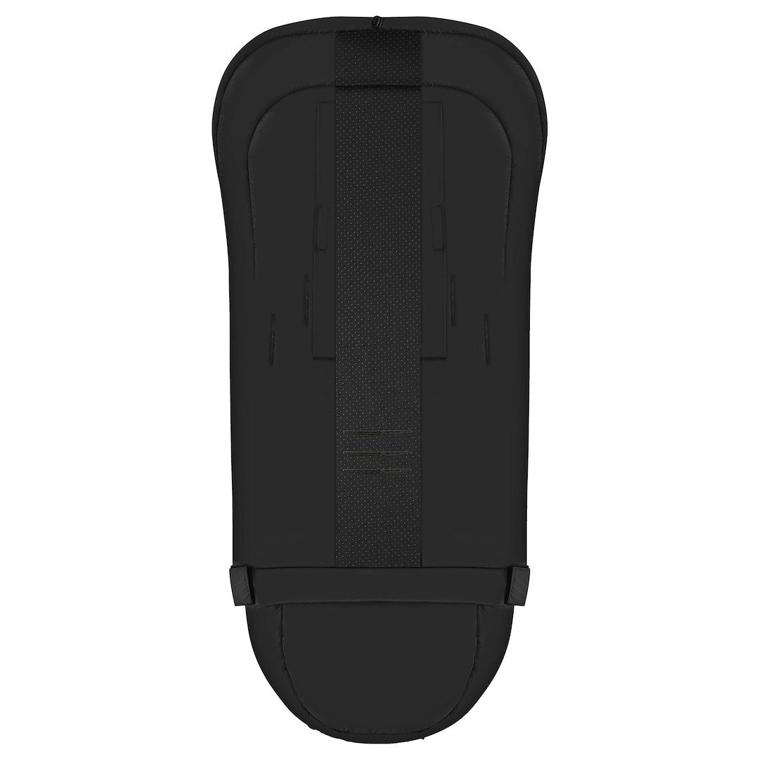 Fußsack iGrow Aspen, Black – Rückenansicht