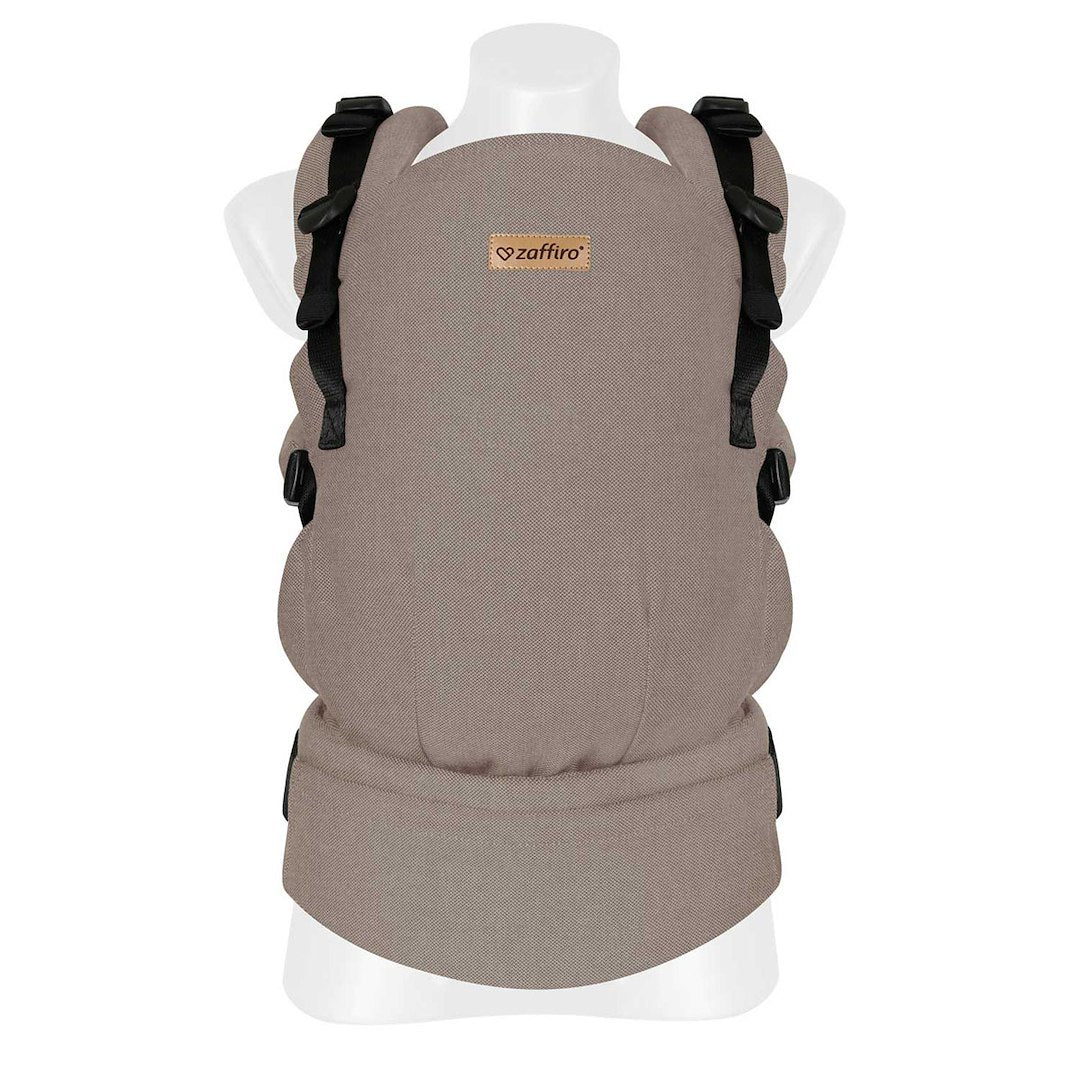Ergonomische Babytrage BabyGrow, Latte