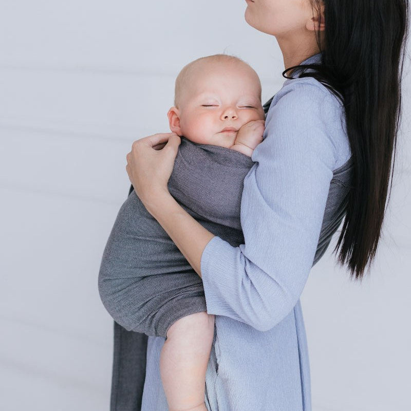 Hug Me Ring Sling Anthrazit Grey