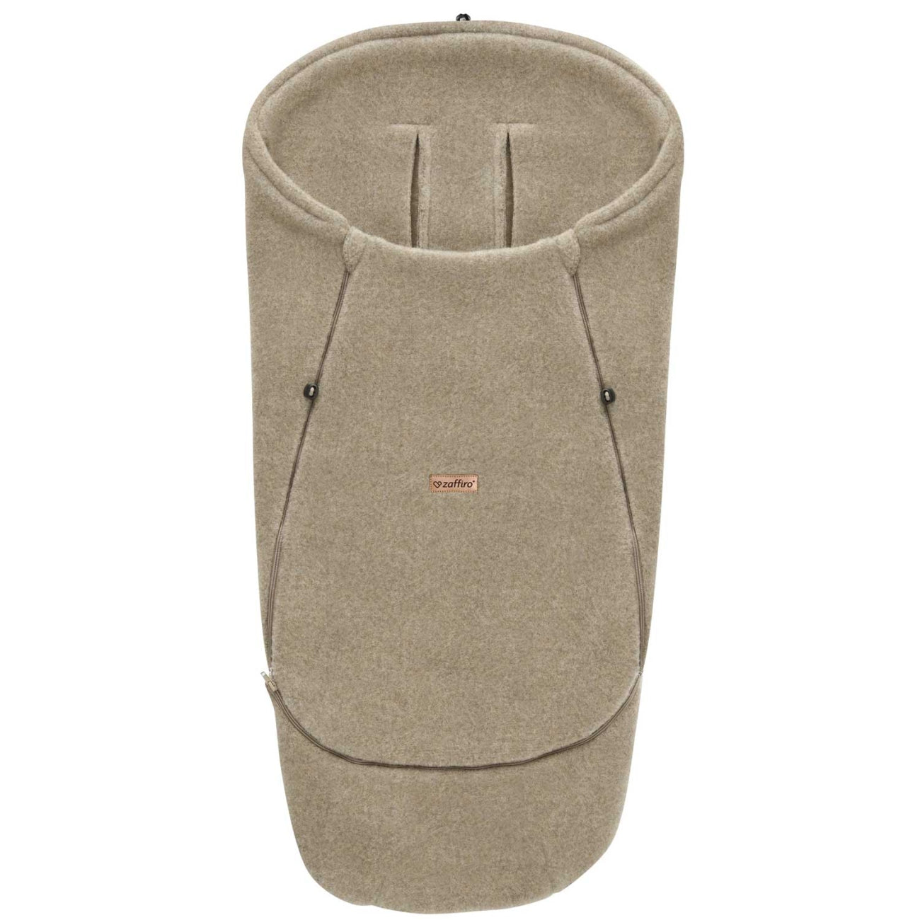 Fußsack Maxi Wool, Brown