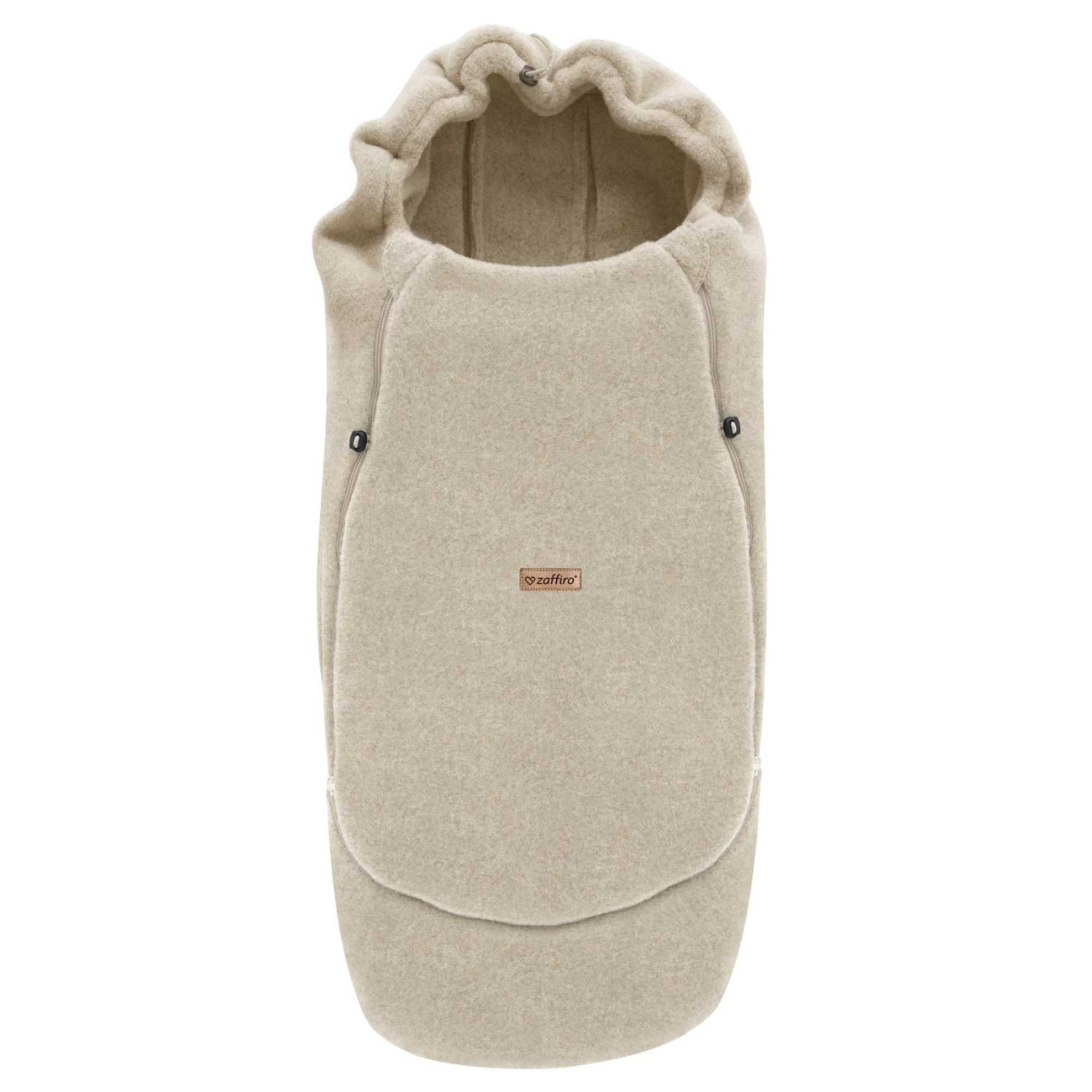 Fußsack Maxi Wool, Beige