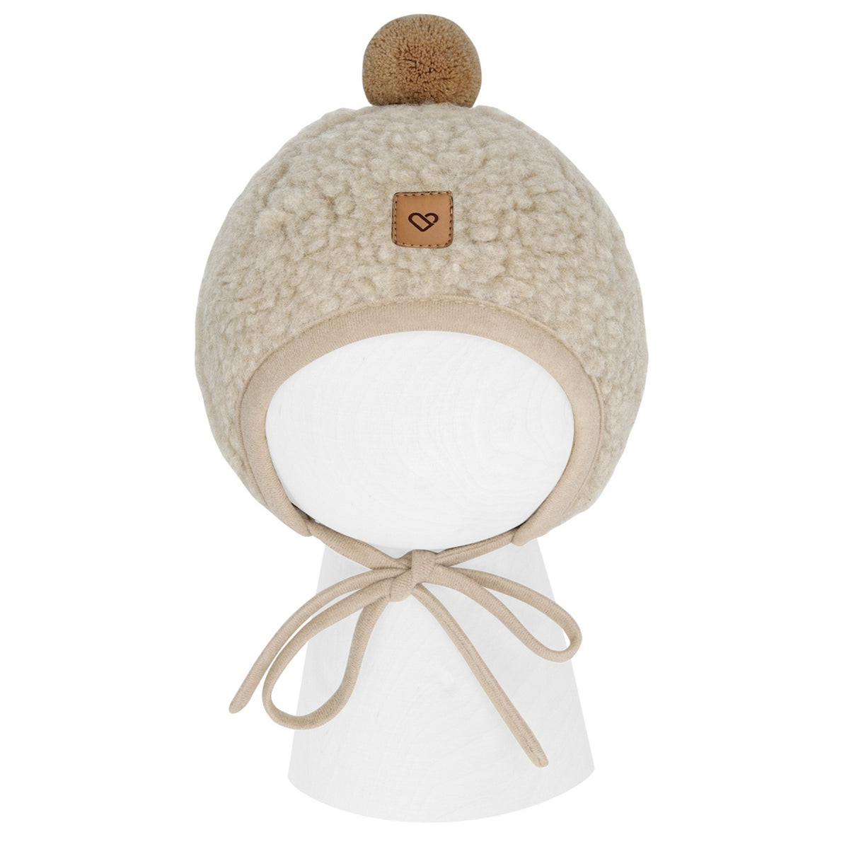 Baby Wollmütze Tulip, Beige