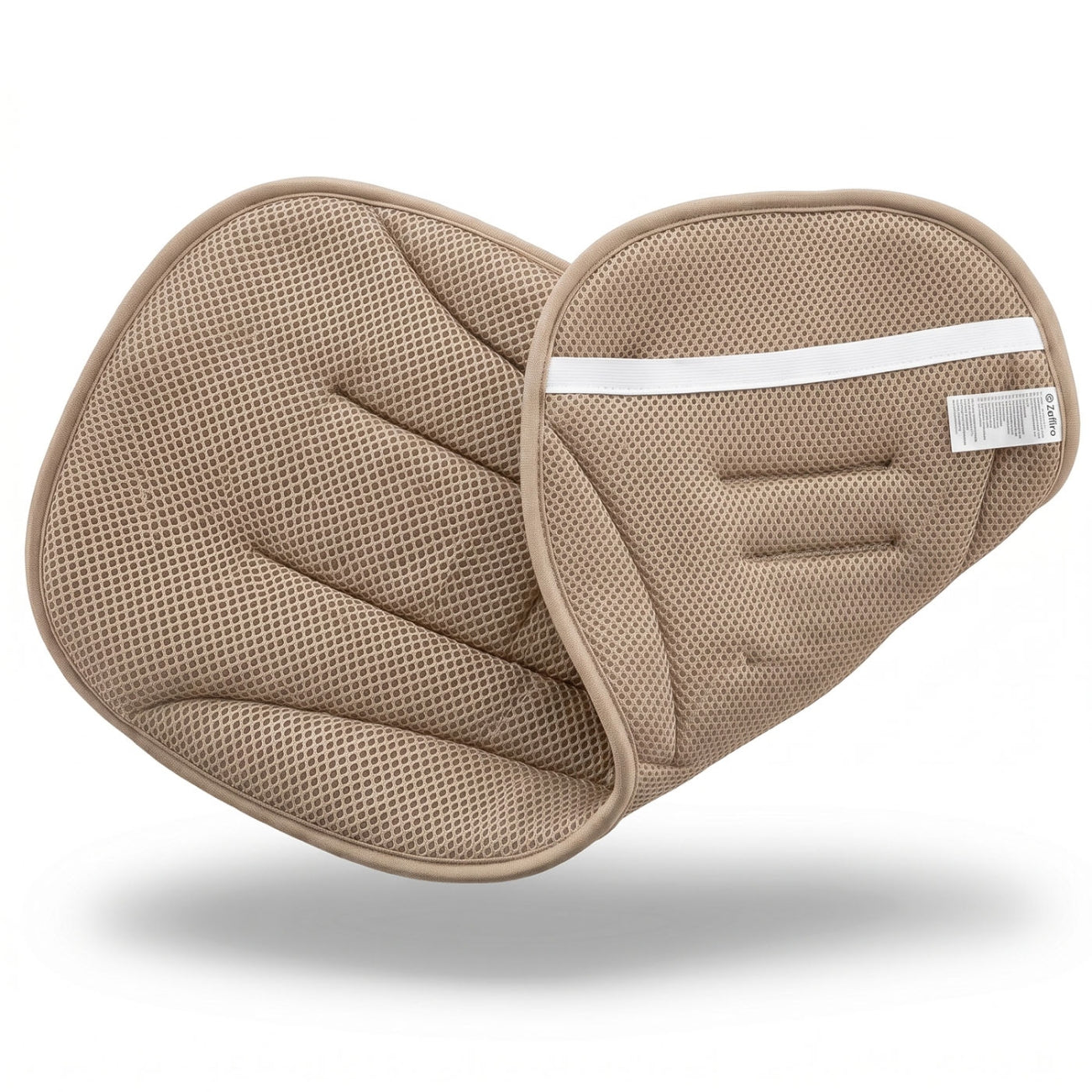 Atmungsaktive Kinderwagen-Sitzauflage Air, Beige