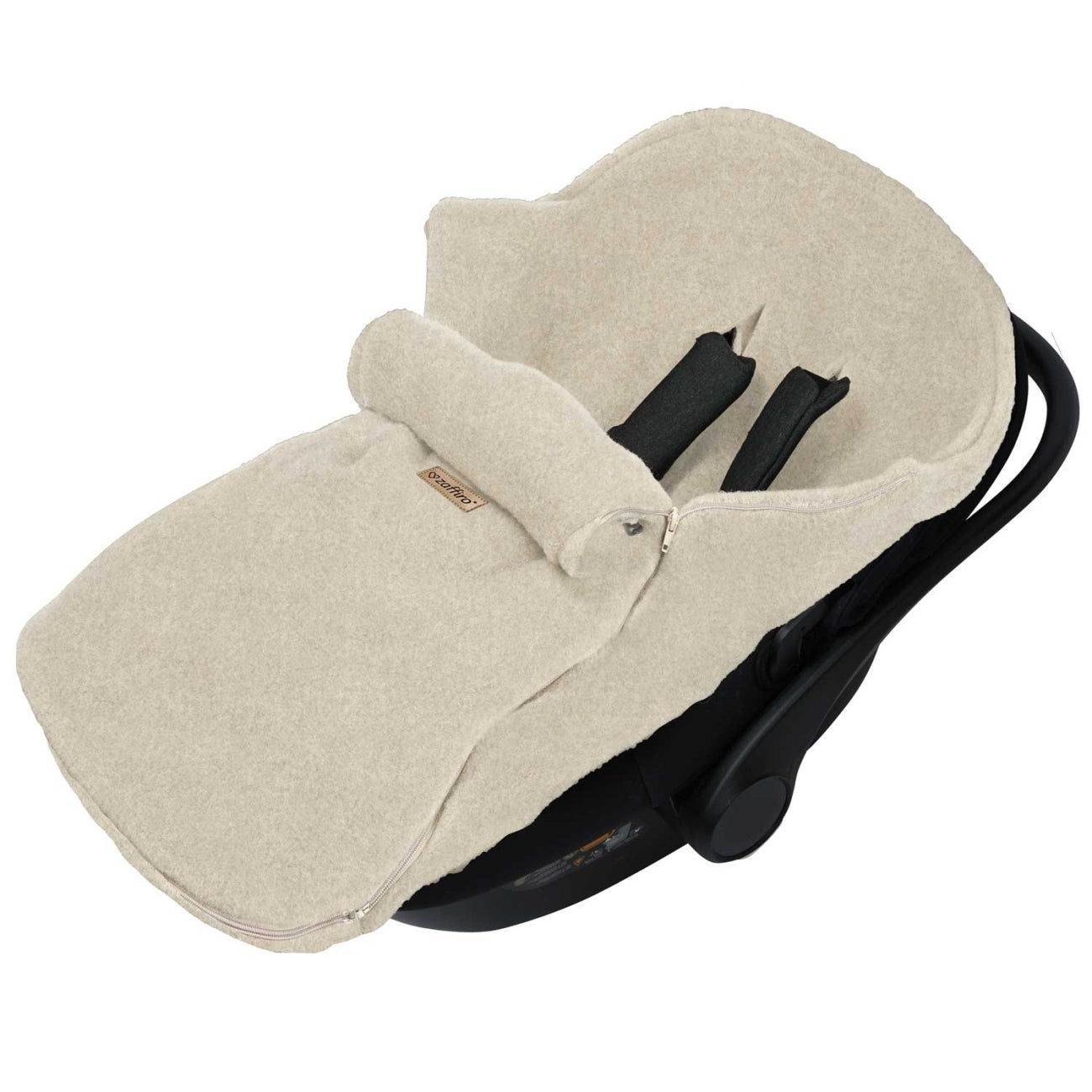 Fußsack Maxi Wool, Beige
