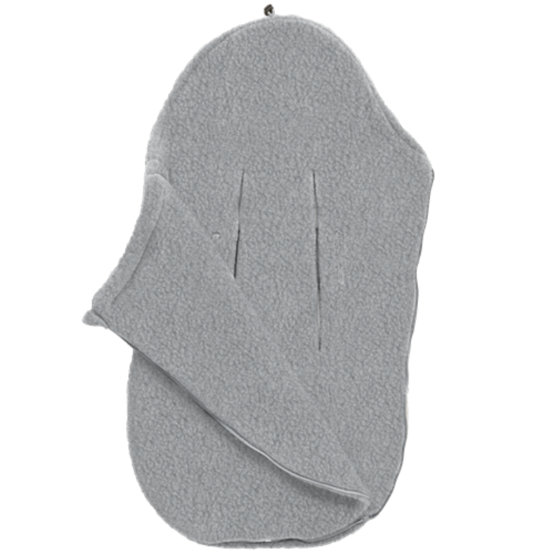 Fußsack Mini Wool Boucle, Grey
