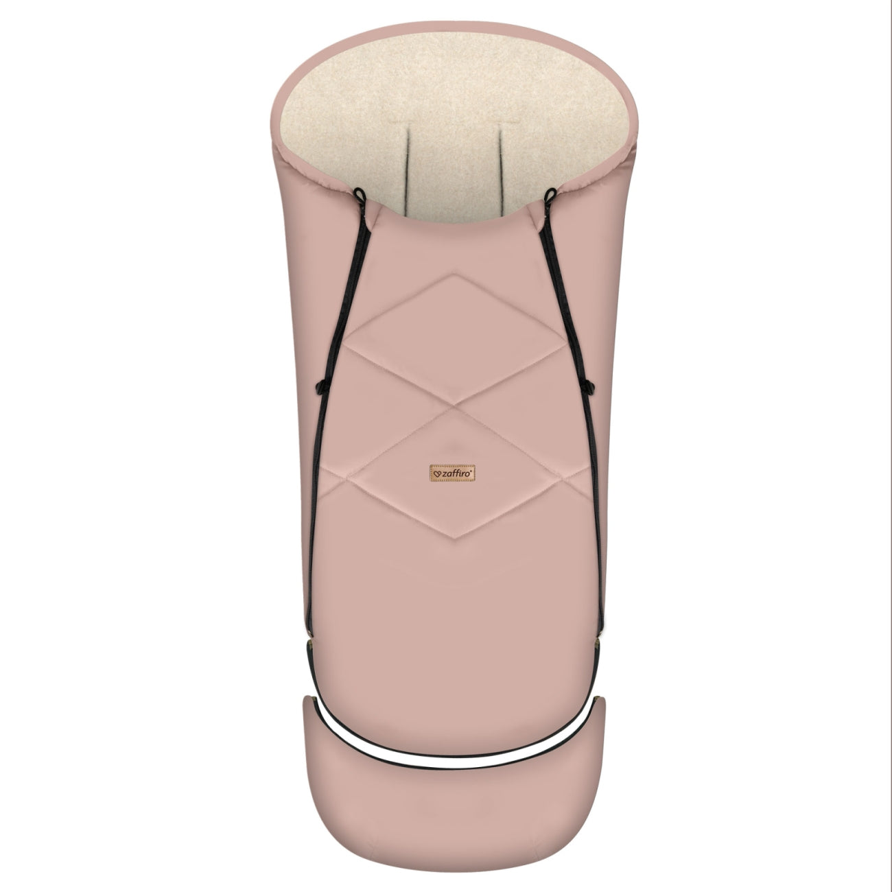 Fußsack EverGrow Aspen, Baby Pink – Detailansicht