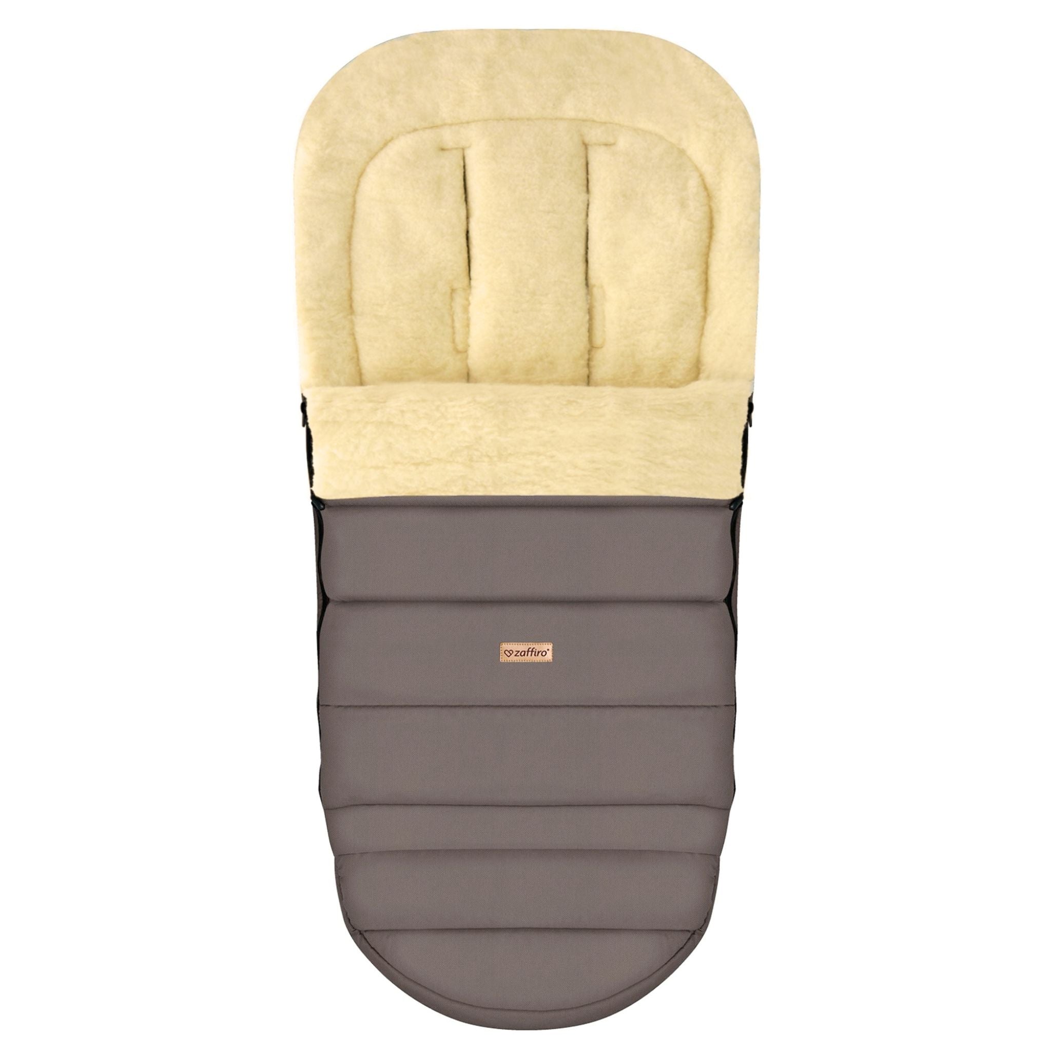 iGrow ThermoWolle Fußsack, Taupe