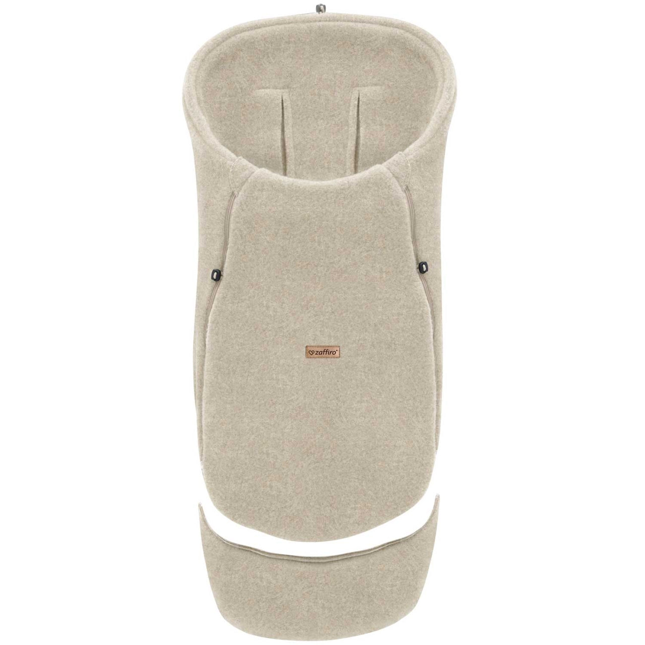 Fußsack Maxi Wool, Beige