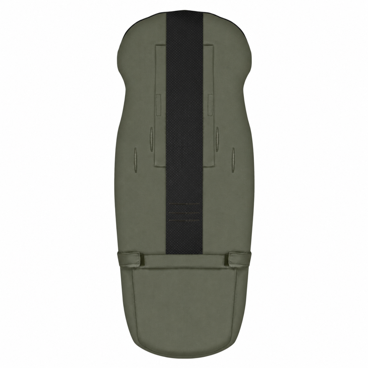 Fußsack GrowUP Aspen, Khaki – Seitenansicht
