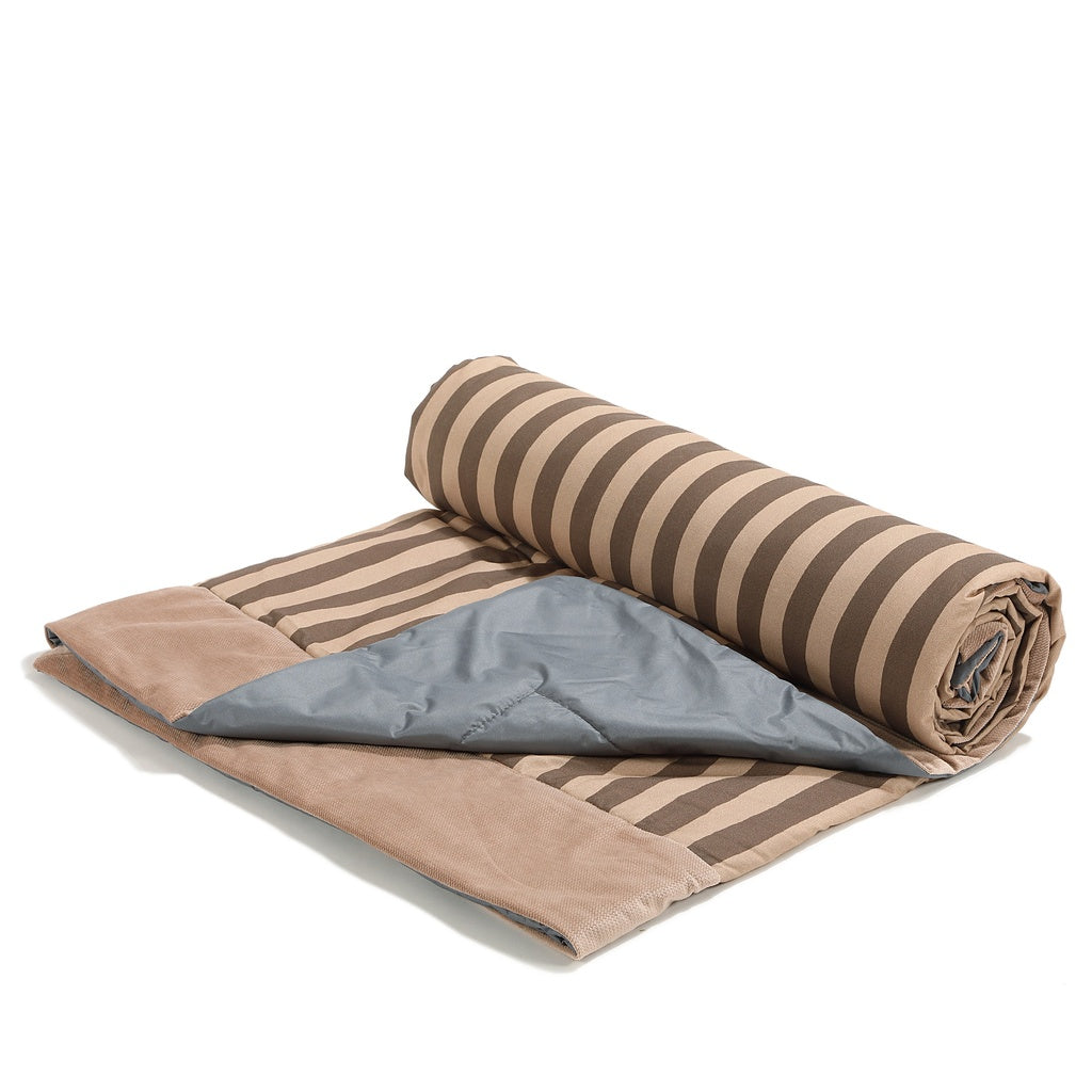 Wasserdichte Picknickdecke, Stripes Brown