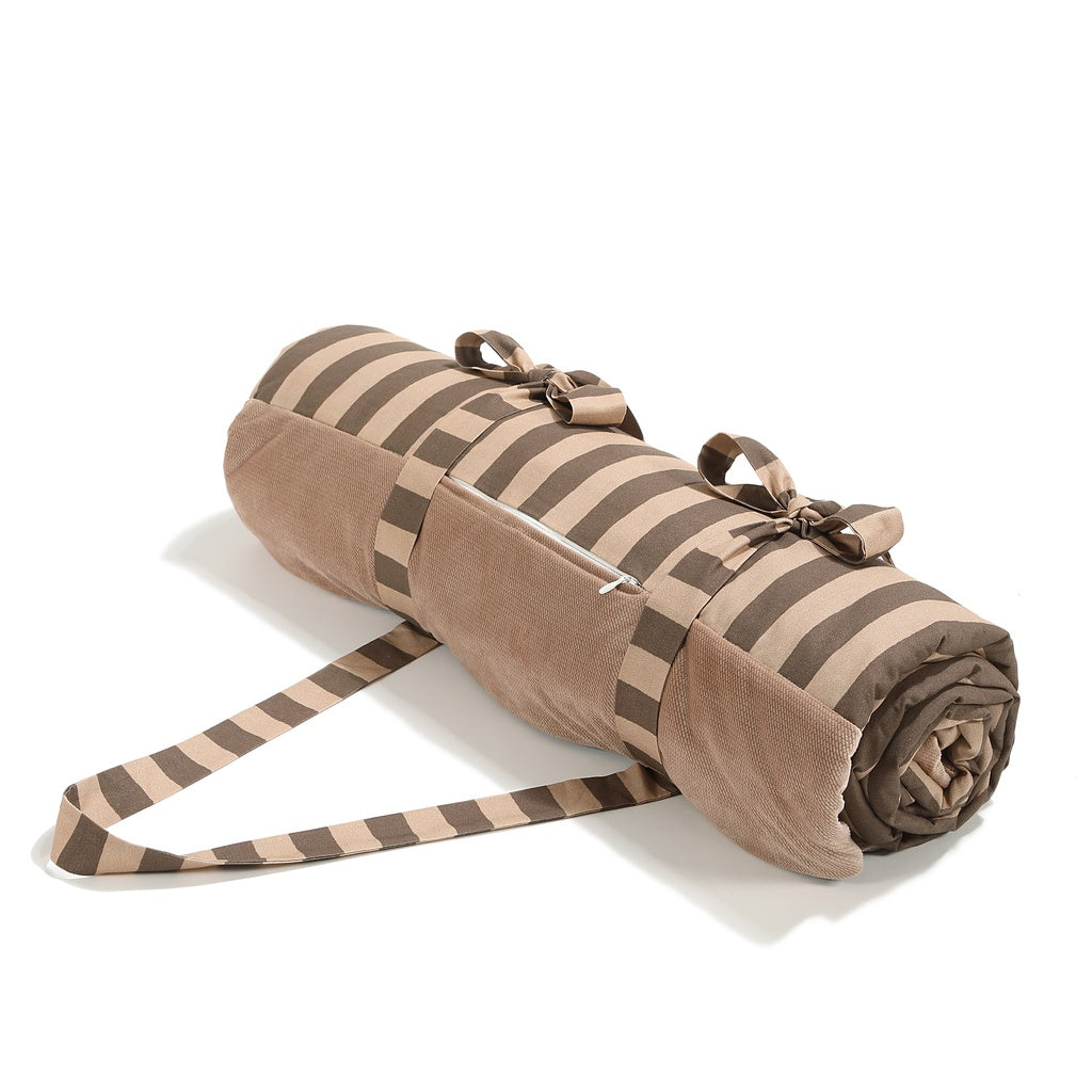 Wasserdichte Picknickdecke, Stripes Brown