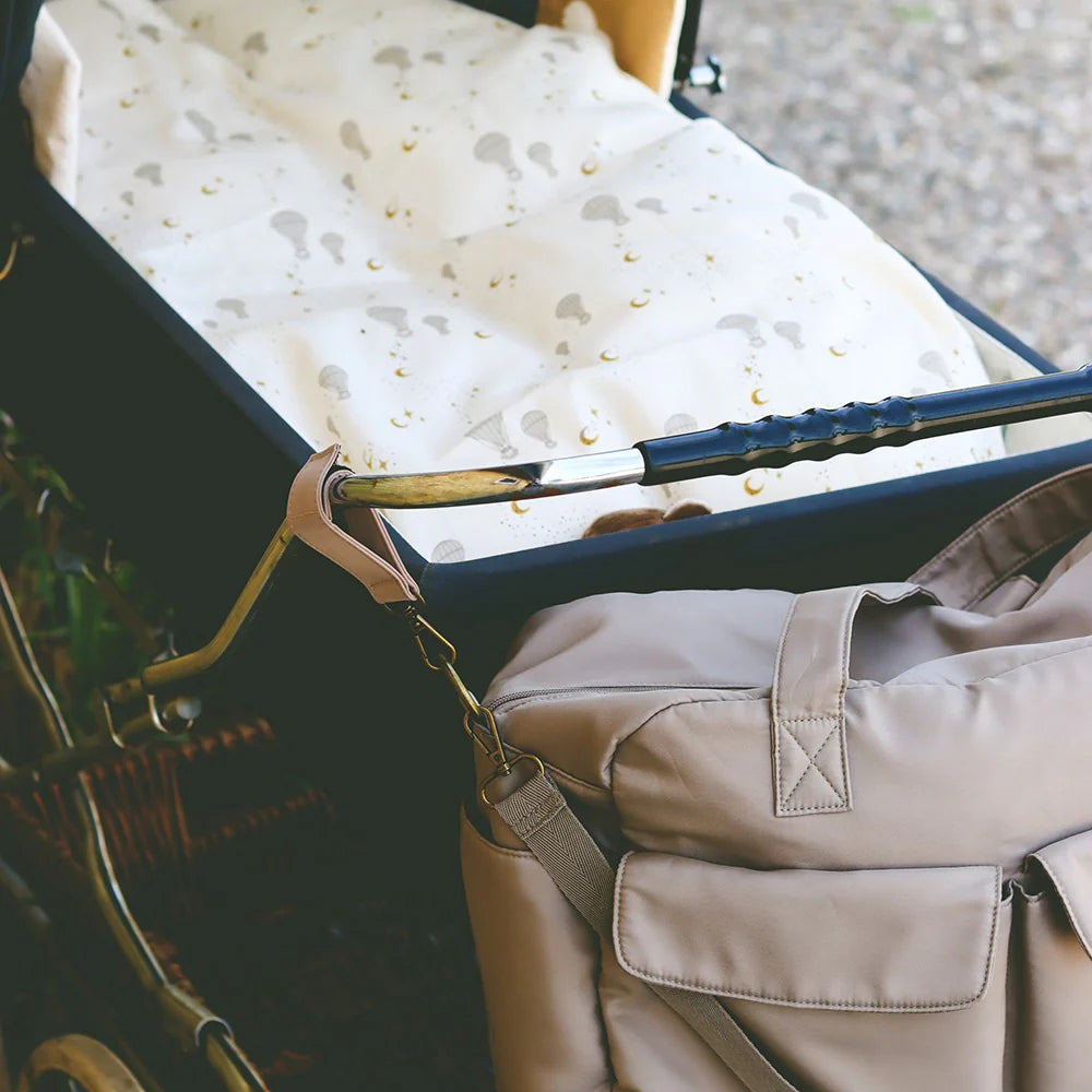 Wickeltasche mit Wickelunterlage Benne, Earth Brown